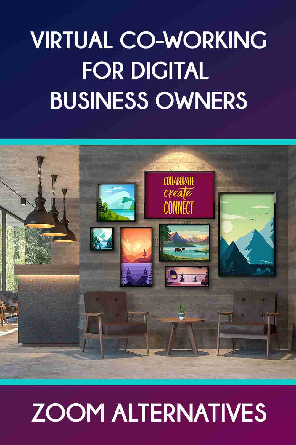 Virtual co-working for digital business owners. Virtual co-working for digital business owners.